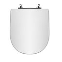 Ver imagem 1 de Assento Sanitário Poliéster Para Louça Link/Carrara/Belle Époque (Deca) Aço Sedile