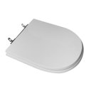 Ver imagem 3 de Assento Sanitário Poliéster Para Louça Link/Carrara/Belle Époque (Deca) Aço Sedile