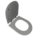 Ver imagem 2 de Assento Sanitário Poliéster Para Louça Link/Carrara/Belle Époque (Deca) Aço Sedile