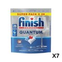Ver imagem 1 de Lava-Louças Finish Quantum Fresh 26 Tabletes Kit com 7 Unidades - Finish
