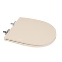 Ver imagem 3 de Assento Sanitário Poliéster Para Louça Link/Carrara/Belle Époque (Deca) Slow Close Croma Sedile
