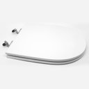 Ver imagem 3 de Assento Sanitário Poliéster Para Louça Link/Carrara/Belle Époque (Deca) Super Luxo Croma Sedile