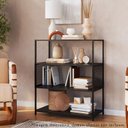 Ver imagem 7 de Estante Estilo Industrial 94 Cm com Tela P1024 Preto Pp