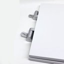 Ver imagem 5 de Assento Sanitário Poliéster Para Louça Next (Docol) Slow Close Croma Sedile