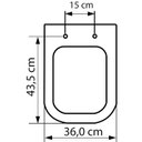 Ver imagem 5 de Assento Sanitário Poliéster para Louça Quadra/Unic/Axis (Deca) Slow Close Croma Sedile Branco