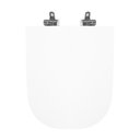 Ver imagem 1 de Assento Sanitário Poliéster para Louça Quadra/Unic/Axis (Deca) Slow Close Croma Sedile Branco