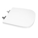 Ver imagem 3 de Assento Sanitário Poliéster para Louça Quadra/Unic/Axis (Deca) Slow Close Croma Sedile Branco