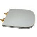 Ver imagem 3 de Assento Sanitário Poliéster Para Louça Quadra/Unic/Axis (Deca) Slow Close Red Gold Sedile