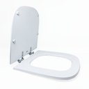 Ver imagem 2 de Assento Sanitário Poliéster Para Louça Quadra/Unic/Axis (Deca) Super Luxo Croma Sedile