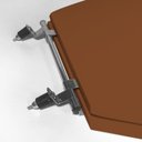 Ver imagem 4 de Assento Sanitário Poliéster Para Louça Ravena/Izy (Deca) Aço Sedile