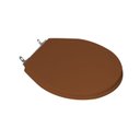 Ver imagem 3 de Assento Sanitário Poliéster para Louça Ravena/Izy (Deca) Aço Sedile Marrom/Caramelo