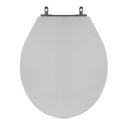 Ver imagem 1 de Assento Sanitário Poliéster Para Louça Ravena/Izy (Deca) Aço Sedile