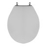 Assento Sanitário Poliéster Para Louça Ravena/Izy (Deca) Aço Sedile - 1