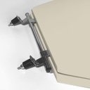 Ver imagem 4 de Assento Sanitário Poliéster Para Louça Ravena/Izy (Deca) Aço Sedile