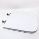 Ver imagem 3 de Assento Sanitário Poliéster Para Louça Stillo/Vougan (Docol) Super Luxo Croma Sedile