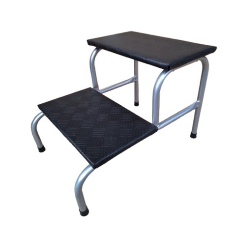 Escada Prática 2 Degraus para Facilitar Seu Dia a Dia Medcombo Escada 2 Degraus Prata