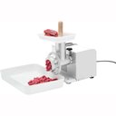 Ver imagem 3 de Moedor Carne e Extrusor Massa Pro Branco Boca 08 Motor 1/3 Cv 220v - Anodilar 220v