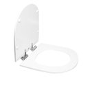 Ver imagem 6 de Assento Sanitário Poliéster Para Louça Link/Carrara/Belle Époque (Deca) Slow Close Croma Sedile