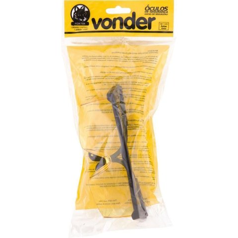 Óculos Policarbonato Fortex Amarelo sem Anti Embaçante Ca150