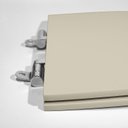 Ver imagem 4 de Assento Sanitário Poliéster Para Louça Link/Carrara/Belle Époque (Deca) Slow Close Croma Sedile