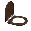 Ver imagem 2 de Assento Sanitário Poliéster Para Louça Link/Carrara/Belle Époque (Deca) Slow Close Croma Sedile