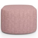 Ver imagem 6 de Kit 02 Puffs Decorativo Orgânico para Living Quarto 70cm Doha W01 Linho Rosa - Lyam Decor