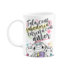 Caneca Funny Professora - Ensina com Amor - 1