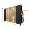 Guarda-roupa Casal 6 Portas com 4 Portas Reflecta com Pés com Led Innova 100% MDF - 5