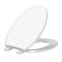 Ver imagem 1 de Assento Sanitário Fechamento Suave Alongado Pp