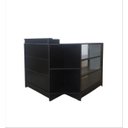 Ver imagem 2 de Balcão Caixa + Vitrine Lojas e Comércios em Geral 100% Mdf Preto - Suprema Móveis