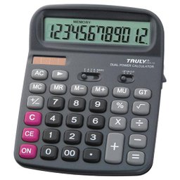 Calculadora Truly 836a Media 12 Digitos - 1
