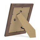 Ver imagem 2 de Porta Retrato de Mesa Decorativo com Vidro para Foto Marrom 15x20cm Decorar Casa, Quarto