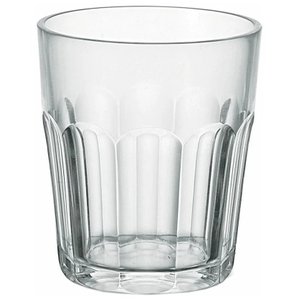 Copo Baixo de Plástico Transparentebpa Free - Happy Hour - - 350 Ml - Guzzini