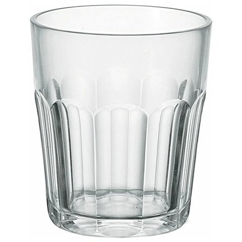 Copo Baixo de Plástico Transparentebpa Free - Happy Hour - - 350 Ml - Guzzini