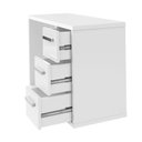 Ver imagem 6 de Gabinete para Banheiro com Cuba de Sobrepor e Espelheira 60cm Turin Preto/Avelato