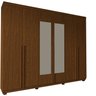Guarda-roupa Casal 6 Portas com Espelho com Pés Imperatriz 100% MDF - 3