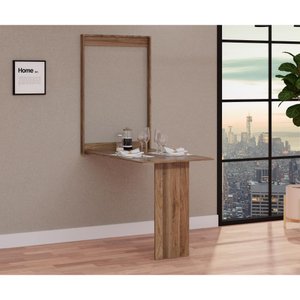 Mesa Dobrável Retrátil de Parede 100cm - Noronha