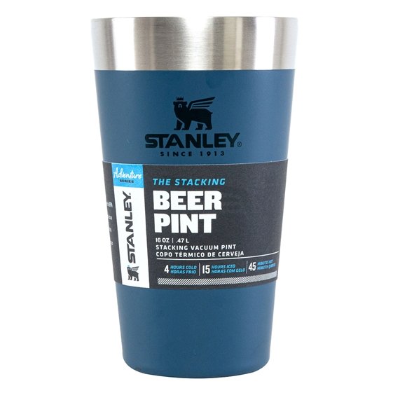 Copo Térmico de Cerveja sem Tampa Stanley 473Ml Original - Azul - 3