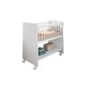 Mini Berço Rubi Baby Quarto Moisés Portátil com Rodízios - Branco - 2