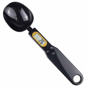 Colher Balança Digital Dosadora Lcd Medidor Tempero Comida Cozinha Cocçao Pesagem precisao Portatil 