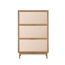 Ver imagem 6 de Sapateira Kaki 3 Portas 86 Cm X 34 Cm Tauari - Telinha Rattan