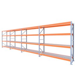 Mini Porta Pallet Prateleira Reguláveis 800 Kg Total Inicial + 3 Continuação 4 Niveis - 1