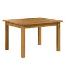 Ver imagem 3 de Mesa de Jantar Retangular 4 Lugares 120cm 100% Madeira Maciça Napoli Espresso Móveis Marrom/Nogueira