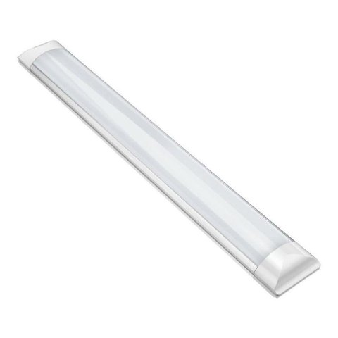 Luminária LED Sobrepor Slim Alto Fluxo Luminoso 2880LMS Bivolt Branco Santa Fé Macas 36W