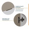 Cozinha Modulada 4 Peças com Tampo e Rodapé 3 Aéreos e 1 Balcão Ipanema CabeCasa MadeiraMadeira - 6