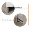 Cozinha Modulada 4 Peças com Tampo e Rodapé 3 Aéreos e 1 Balcão Ipanema CabeCasa MadeiraMadeira - 8