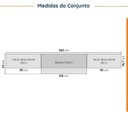 Ver imagem 2 de Cozinha Modulada 4 Peças com Tampo e Rodapé 3 Aéreos e 1 Balcão Ipanema CabeCasa MadeiraOriginals