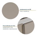 Ver imagem 5 de Cozinha Modulada 6 Peças sem Tampo sem Rodapé 3 Aéreos e 3 Balcões Ipanema CabeCasa MadeiraOriginals