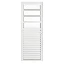 Ver imagem 1 de Porta de Alumínio Branco de Cozinha Basculante Cmc Modular - Lado Esquerdo - 2.10 (a) X 0.90 (l)