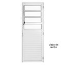Ver imagem 2 de Porta de Alumínio Branco de Cozinha Basculante Cmc Modular - Lado Esquerdo - 2.10 (a) X 0.90 (l)